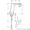 Hansgrohe Metris S Samoczynna bateria umywalkowa na podczerwień Electronic- 230v 31102000